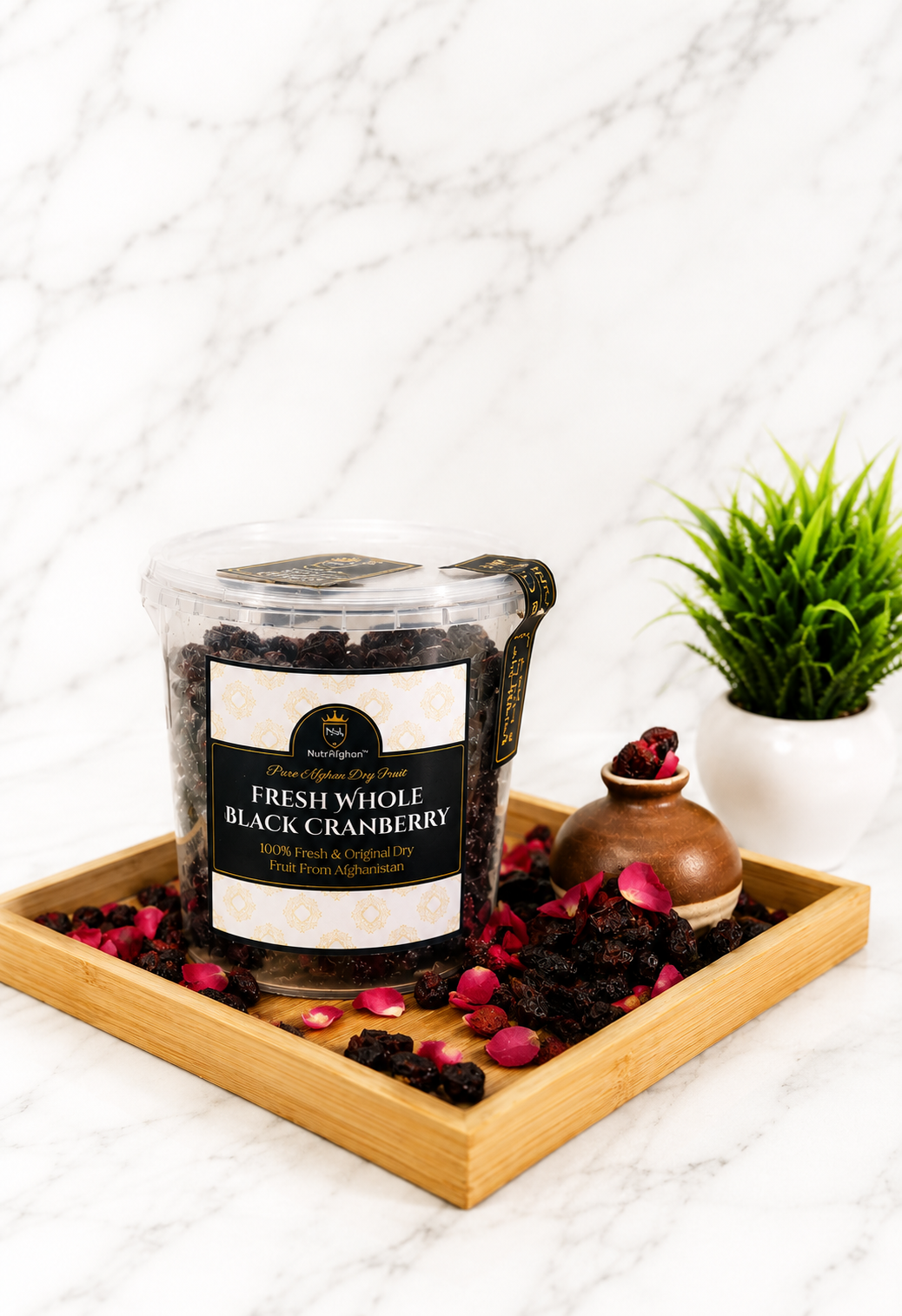 Fresh Whole Black Cranberry